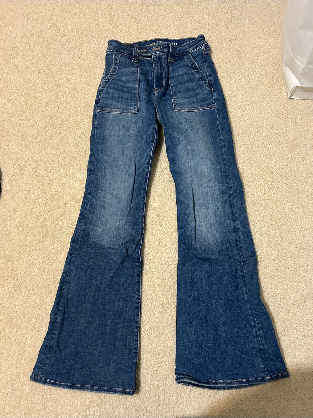 American Eagle Outfitters Women's Blue Bootcut Jeans